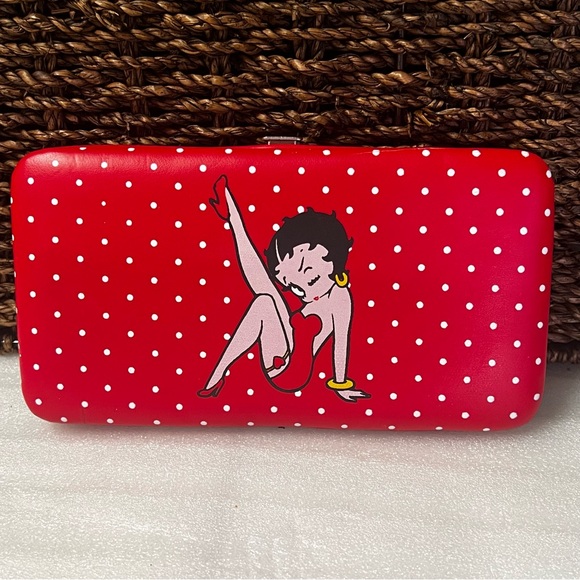 Betty Boop Red Polka Dot Wallet - Picture 1 of 6